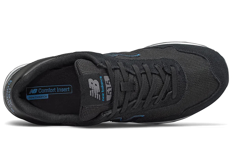 Lookbook 紐巴倫 NB 515 低筒 跑步鞋 男款 黑灰色