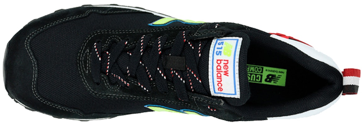 New Balance 515系列 減震耐磨 低幫跑步鞋 黑綠色 Lookbook New Balance 515系列 減震耐磨 低幫跑步鞋 黑綠色
