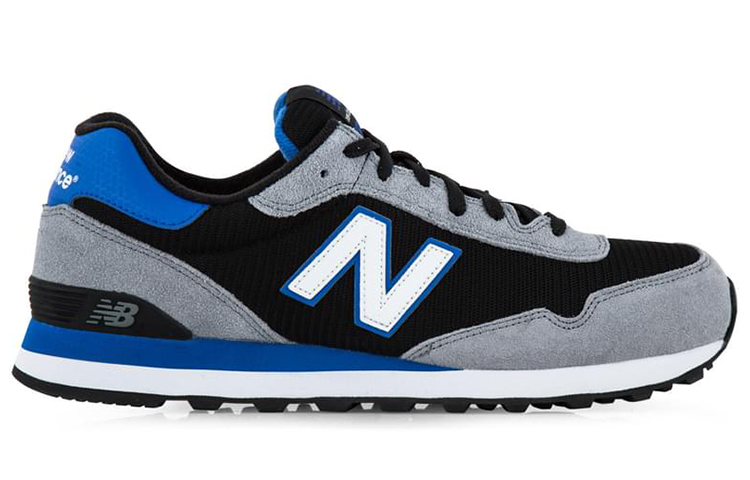 Order New Balance 515系列 低筒跑步鞋 黑灰藍