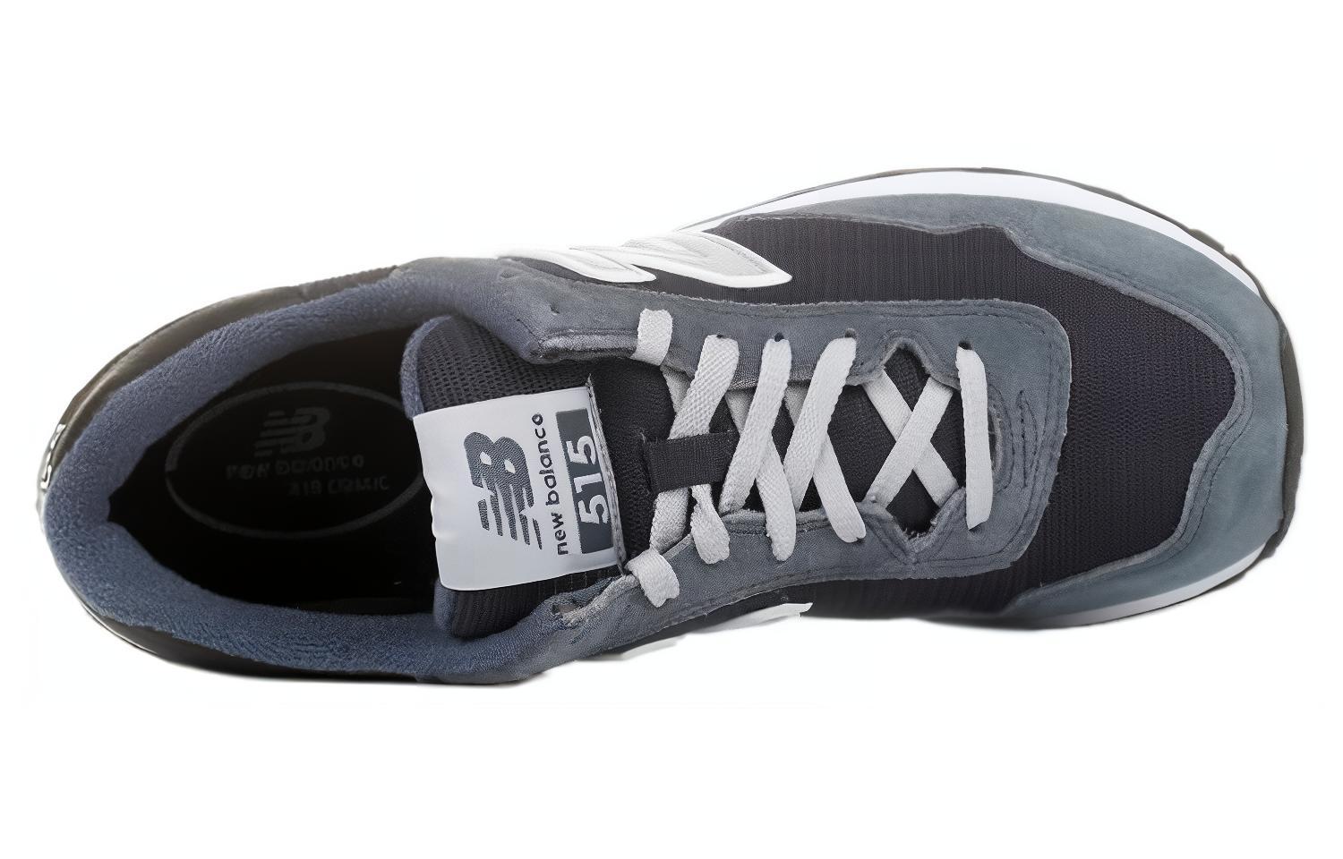 Shop ニューバランス515 ローカット グレー/黒緑白 ML515CCF