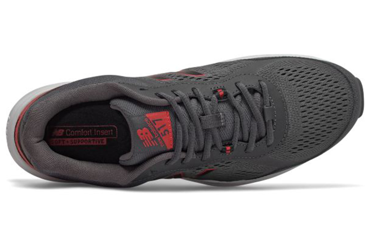 Lookbook New Balance 517 v2 ''Dunkelgrau Rot Weiß'' MX517CK2