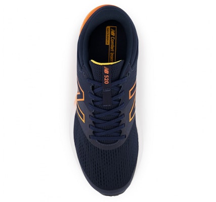 뉴발란스 520 로우탑 블루/오렌지 M520HE7 Lookbook 뉴발란스 520 로우탑 블루/오렌지 M520HE7