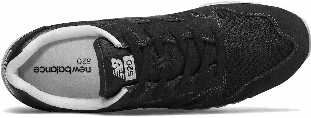 New Balance 520 Shoes 'Black Grey' U520EP Lookbook New Balance 520 Shoes 'Black Grey' U520EP