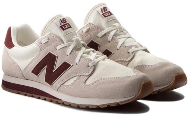 New Balance NB 520 低筒 跑步鞋 男女皆宜 米灰紅 Lookbook New Balance NB 520 低筒 跑步鞋 男女皆宜 米灰紅