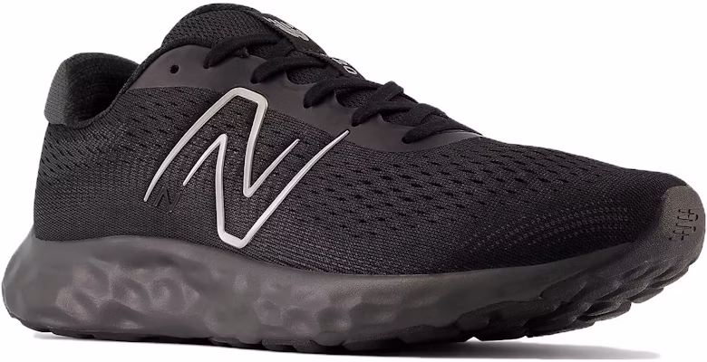 New Balance 520v8 'Black Silver' M520LA8 Lookbook New Balance 520v8 'Black Silver' M520LA8