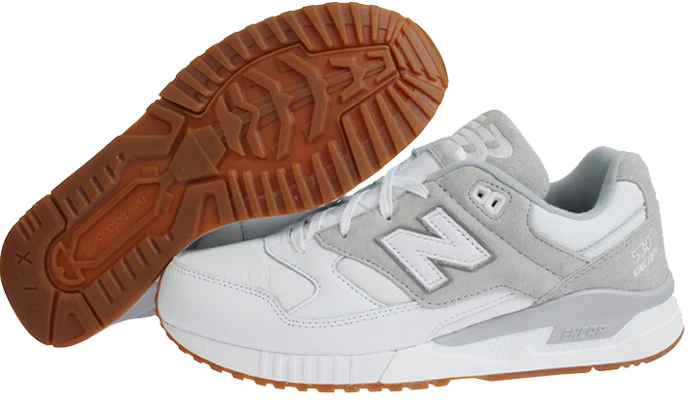 New Balance 530 90s Traditional 'White Gum' M530NOA Lookbook New Balance 530 90s Traditional 'White Gum' M530NOA