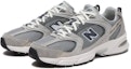 Lookbook New Balance NB 530 防滑耐磨 低筒 跑步鞋 米灰色
