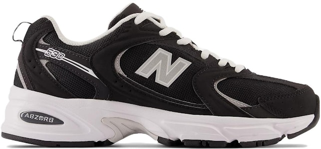 新百倫 NB 530 防滑耐磨透氣 跑步鞋 男女同款 黑銀色 Order 新百倫 NB 530 防滑耐磨透氣 跑步鞋 男女同款 黑銀色