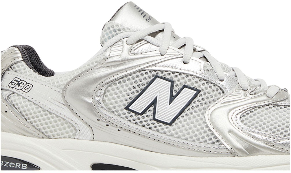 New Balance 530 'Grey Matter Silver Metallic' MR530LG Lookbook New Balance 530 'Grey Matter Silver Metallic' MR530LG
