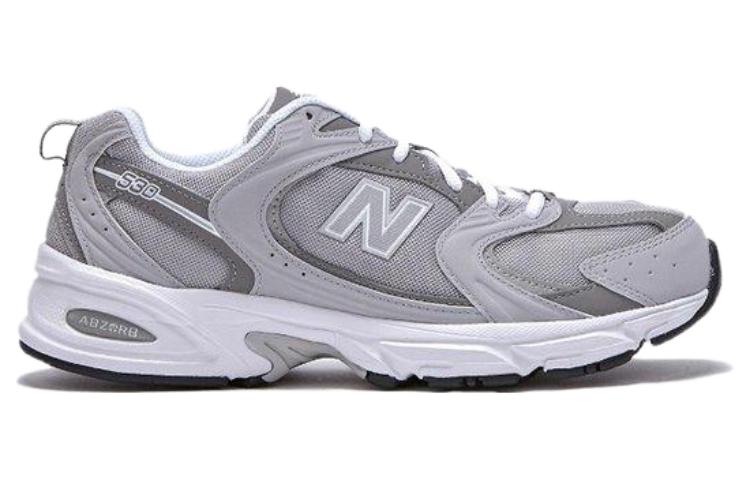 Order 新百伦 NB 530 運動 耐磨 低幫 跑步鞋 男女同款 灰白色