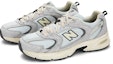 Lookbook New Balance NB 530 減震防滑 低筒 跑步鞋 男女同款 灰白