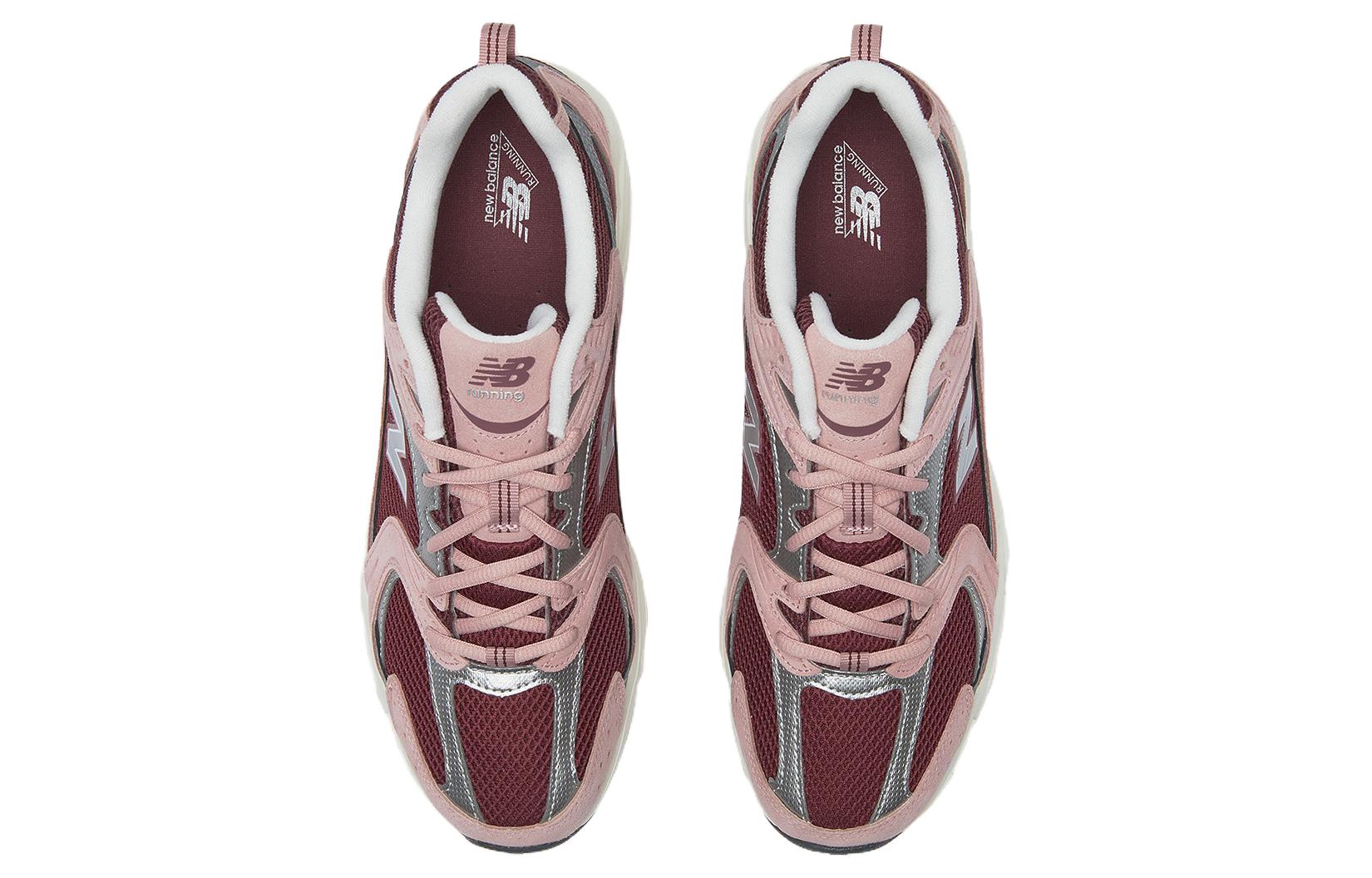 Lookbook New Balance NB 530 耐磨透氣防滑減震 低幫 跑步鞋 男女同款 粉紅