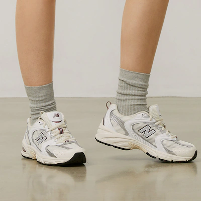 New Balance 530 'Sea Salt Mercury Red'