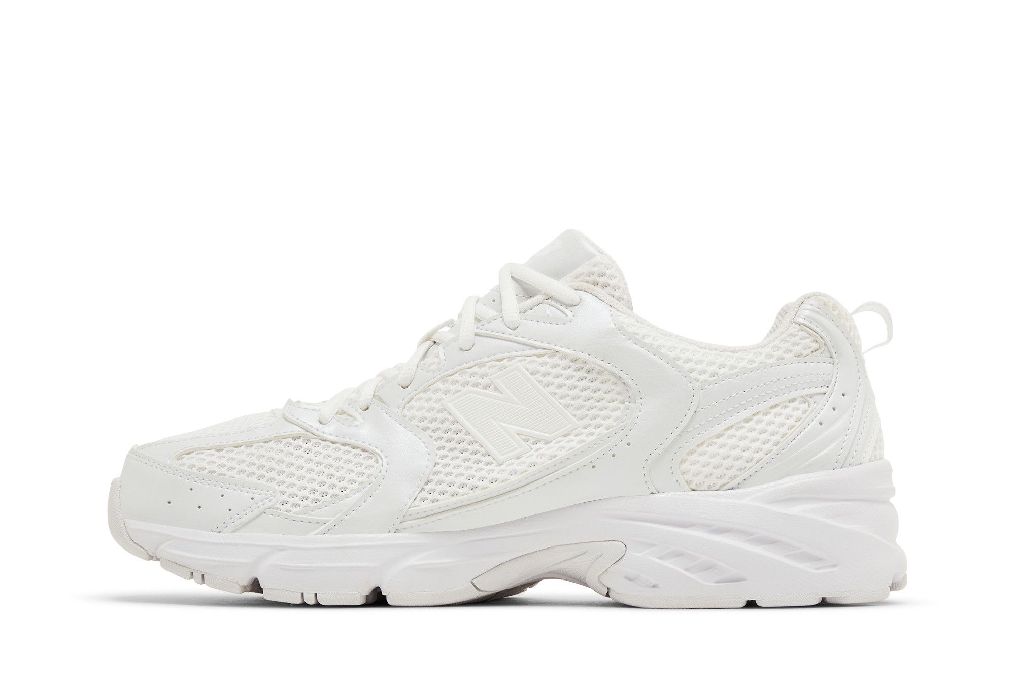 Shop New Balance 530 ''Triple White'' Wit MR530PA
