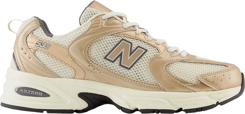 New Balance 530 Turtledove Gold Metallic MR530LA