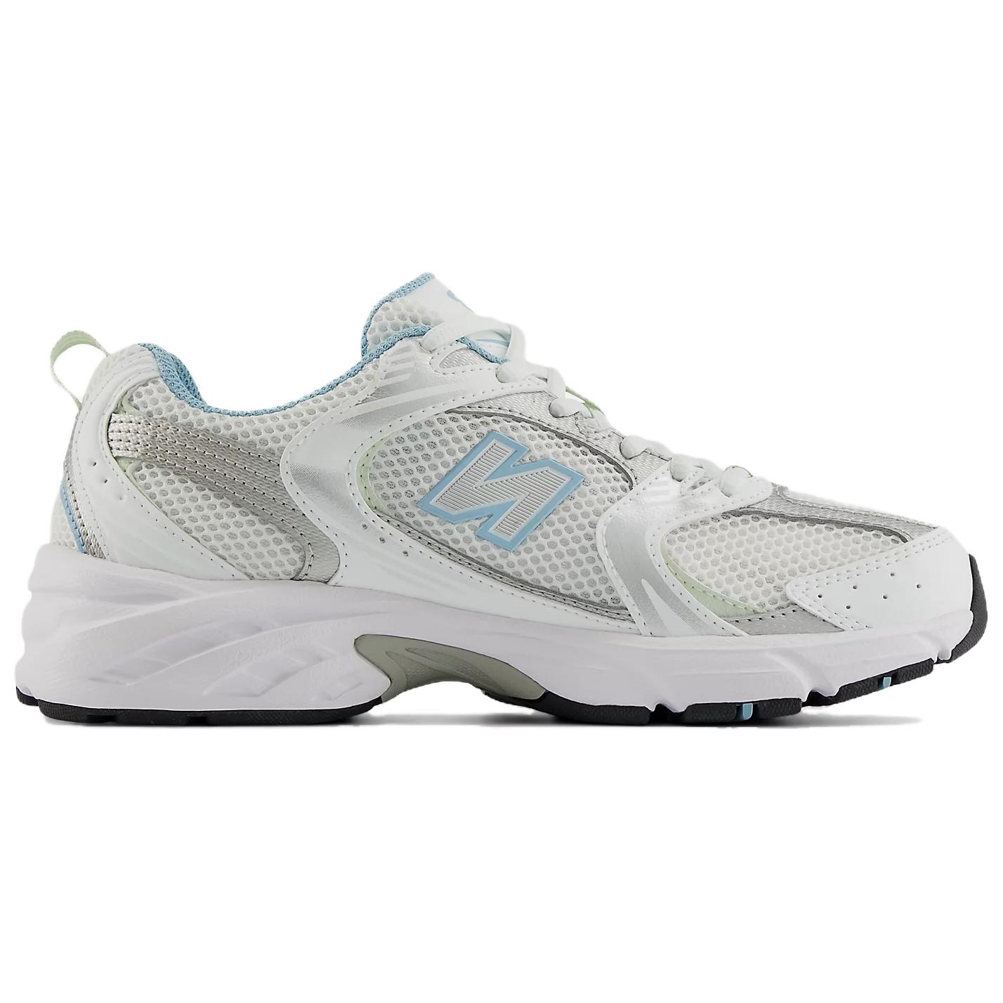 Lookbook New Balance 530 ''Weiß Chrom Blau'' MR530SGB