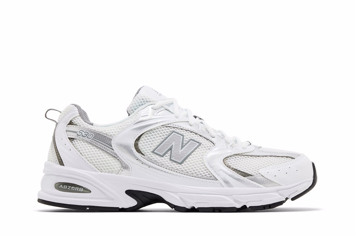 New Balance 530 'White Silver Metallic'