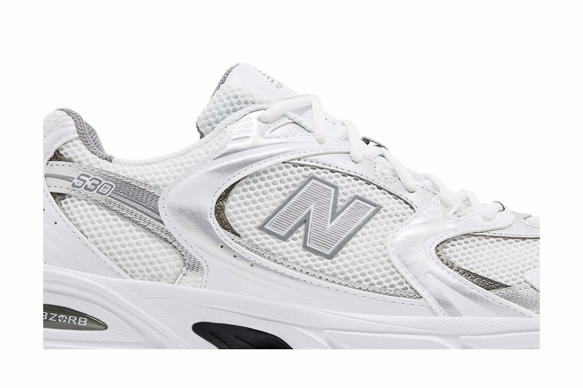 New Balance 530 'White Silver Metallic'