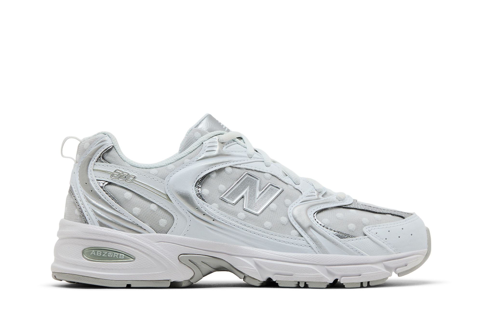 New Balance 530 'White Silver Metallic Polka Dots' U530HFW