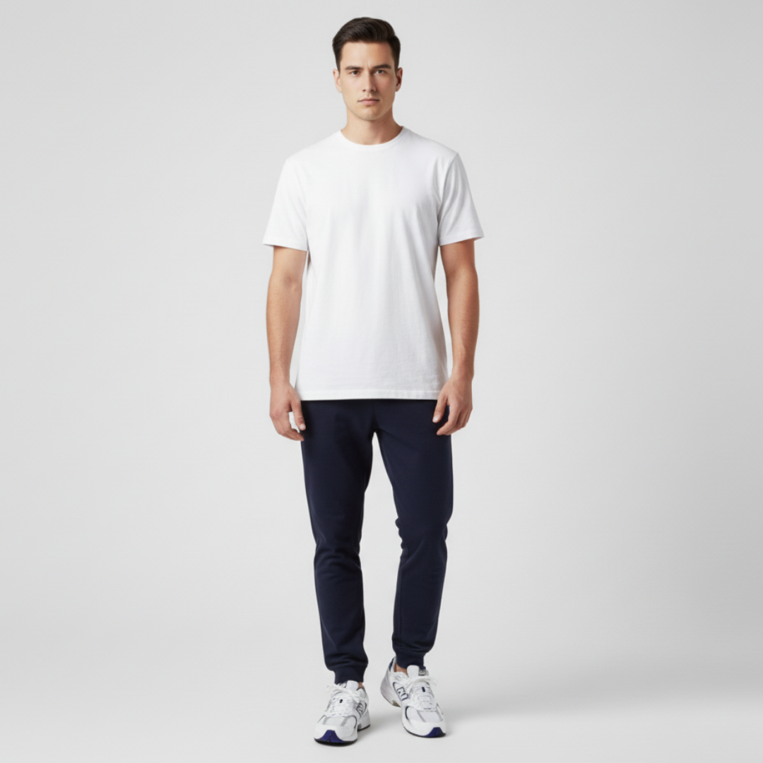 Lookbook New Balance 530 'Blanco Plata Azul Marino' MR530SG