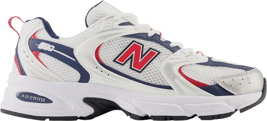 New balance 530 white red Clearance