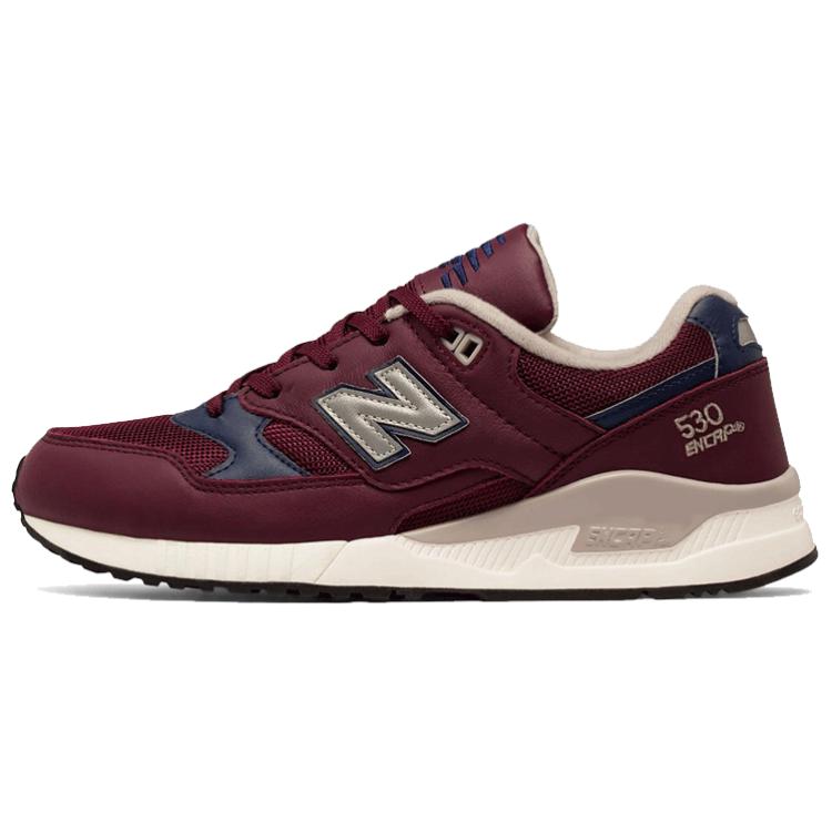 Buy New Balance 530系列 減震防滑 低筒跑步鞋 酒紅色