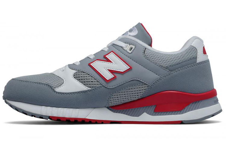 Buy 新百伦 530 皮革织物 '灰红' M530CVB