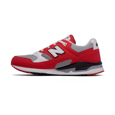 NB 530 Leather Textile 'Red Gray White'