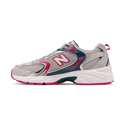 NB 530 Low Cut /Grey/Red 'Silver'