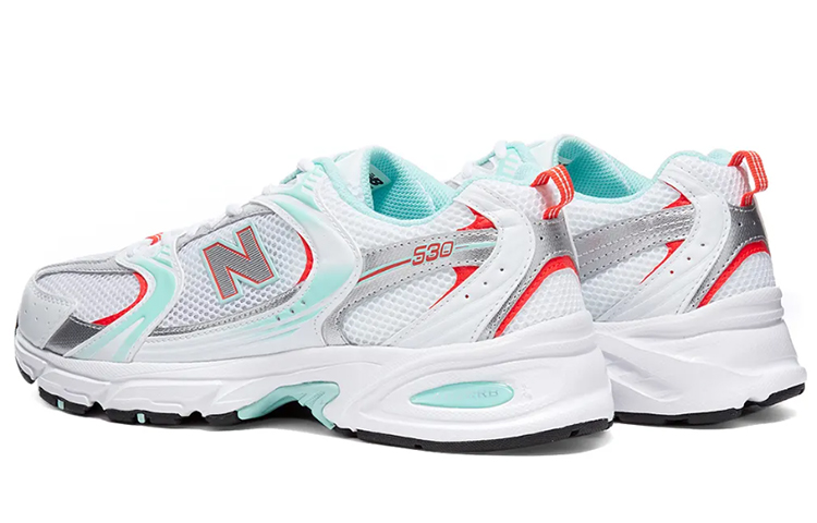 Shop New Balance 530 Blanco Verde Series MR530CC1