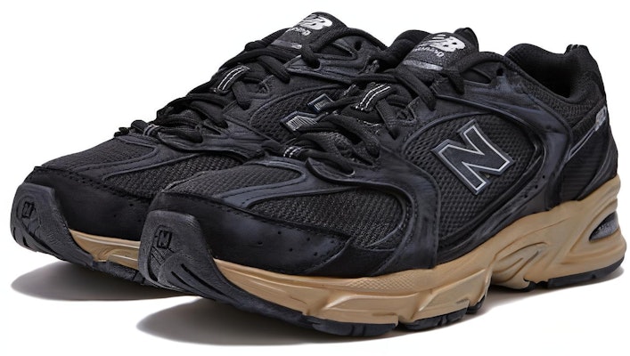 New Balance 530 Shoes 'Black Gum' MR530BMS Lookbook New Balance 530 Shoes 'Black Gum' MR530BMS
