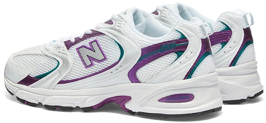 New Balance 530 Blanco/Morado MR530SF Lookbook New Balance 530 Blanco/Morado MR530SF