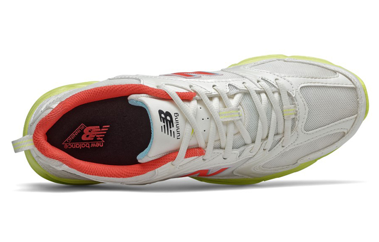 Lookbook New Balance 530 Blanco Voltio Naranja MR530SI