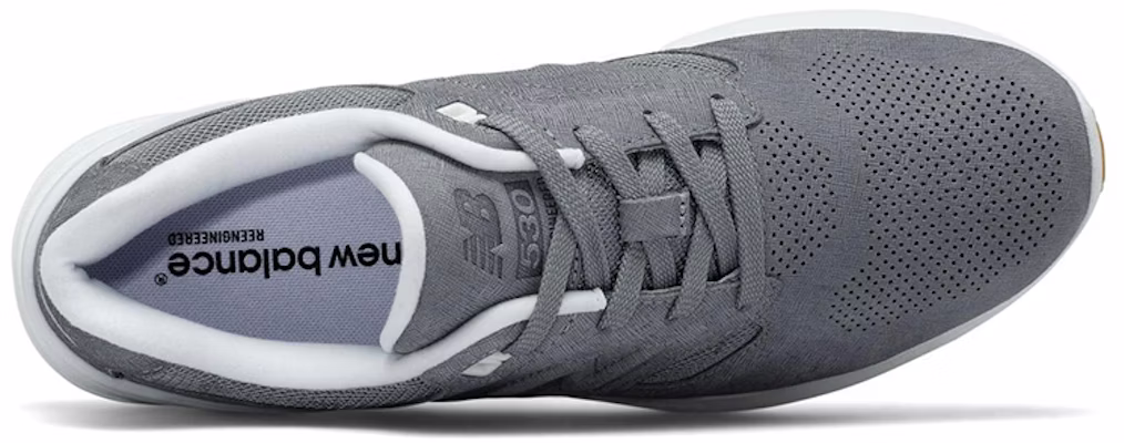 New Balance 530系列 輕便透氣 簡約休閒跑步鞋 深灰色 Lookbook New Balance 530系列 輕便透氣 簡約休閒跑步鞋 深灰色