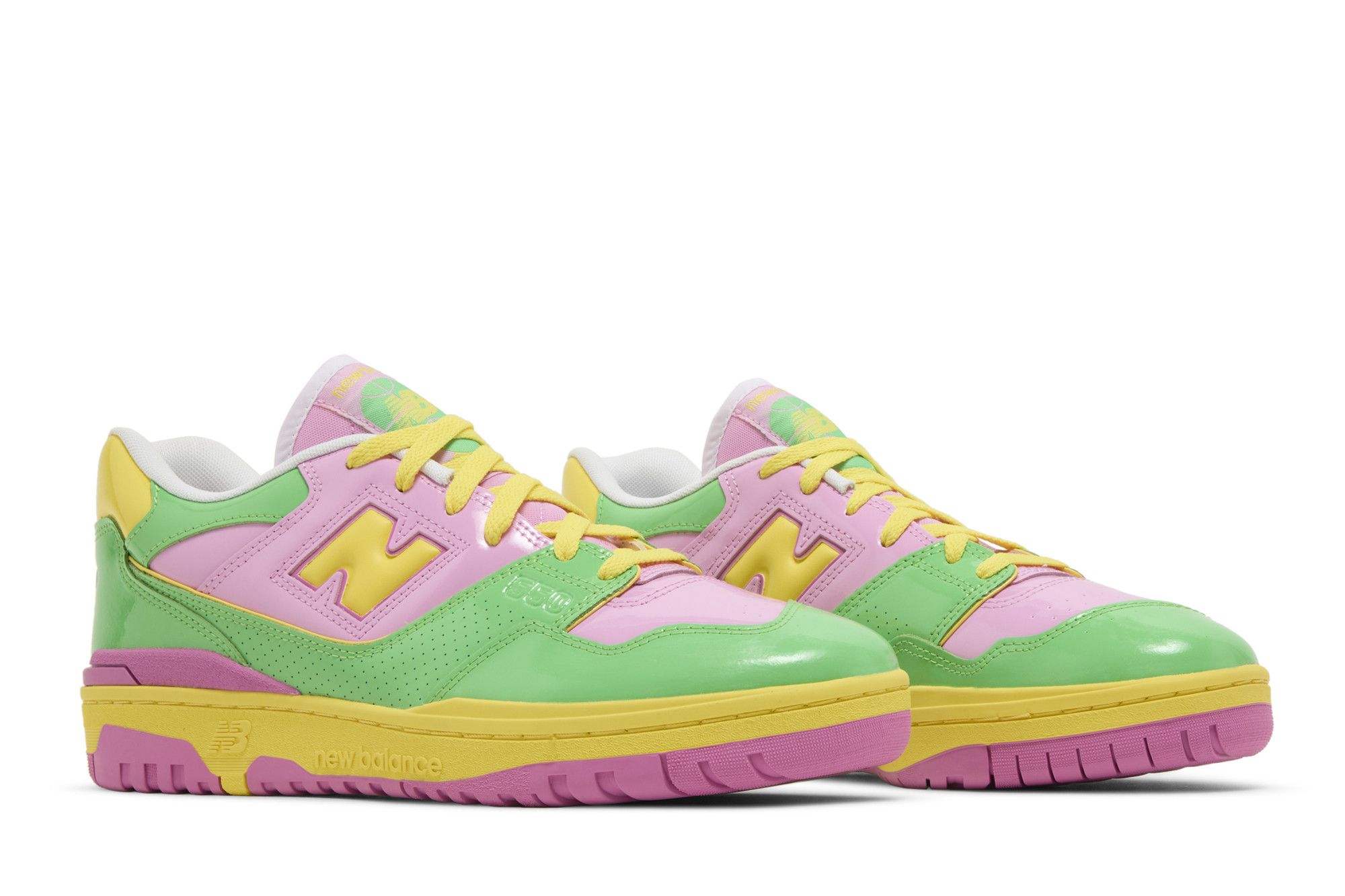 Cheap New Balance 550 '專利系列 - 粉紅 黃色 綠色' BB550YKA