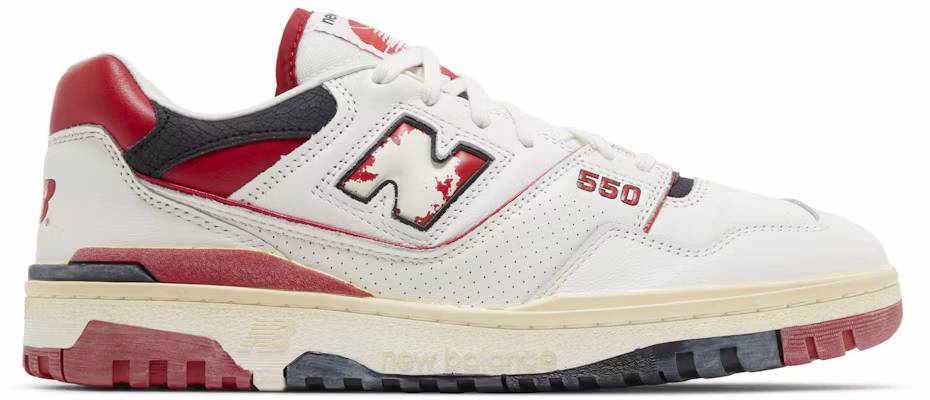 New Balance NB 550 "復古紅" 防滑 低筒 復古籃球鞋 男女款 白紅色 Buy New Balance NB 550 "復古紅" 防滑 低筒 復古籃球鞋 男女款 白紅色