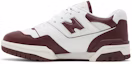 Lookbook New Balance 550 'Putih Burgundy' BB550BZ1