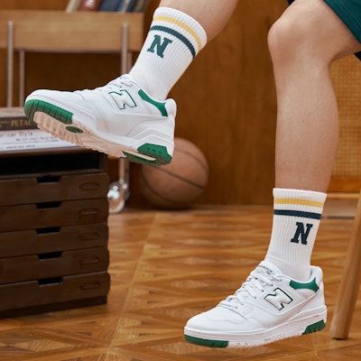 New Balance 550 'Blanco Verde' BB550SWB-YC Cheap New Balance 550 'Blanco Verde' BB550SWB-YC