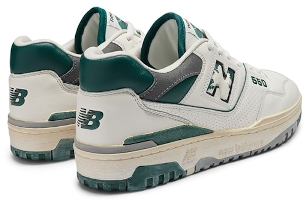 New Balance 550 'White Green' BB550VTG-D Details for New Balance 550 'White Green' BB550VTG-D
