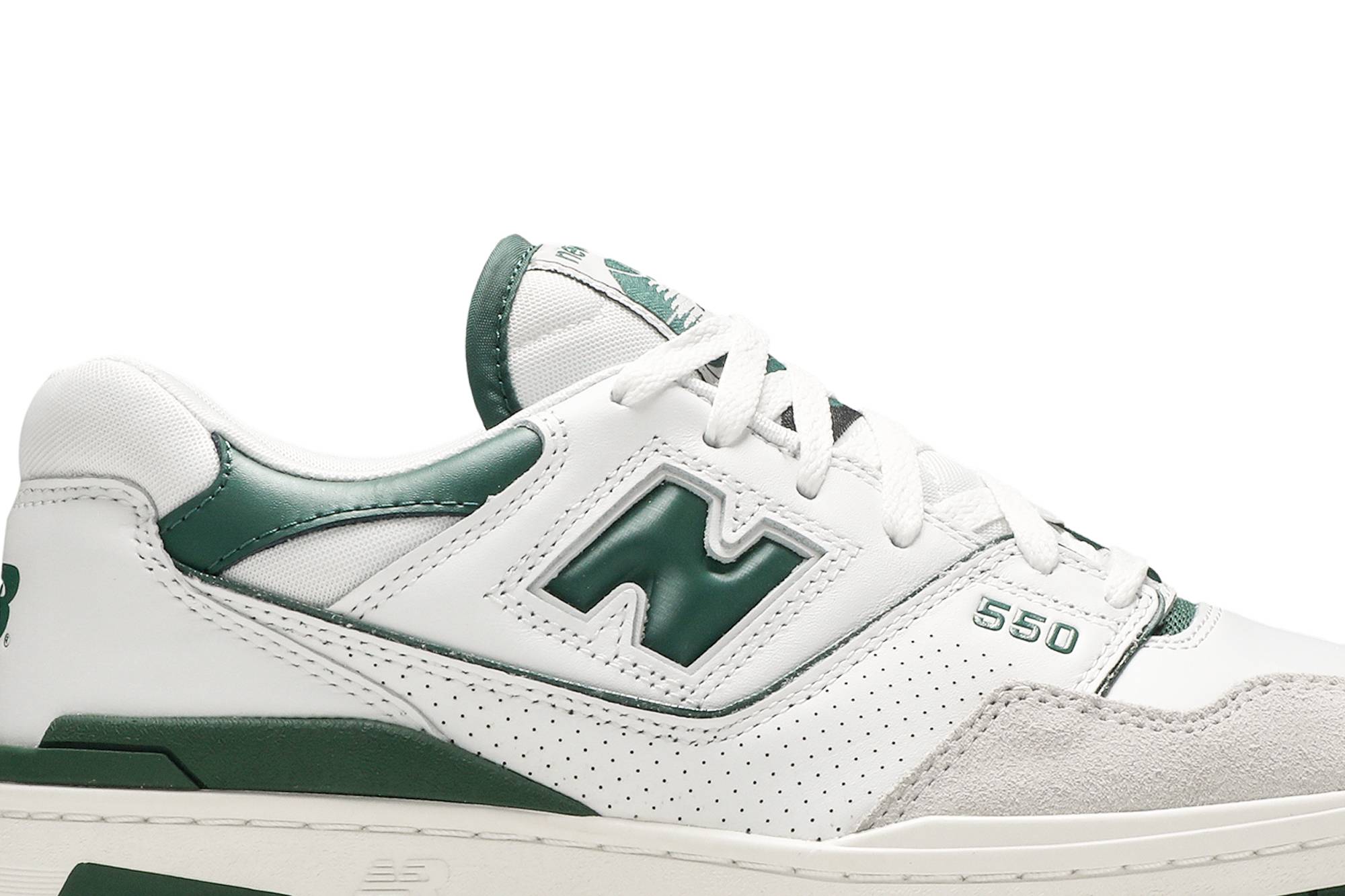 Lookbook New Balance 550 '白绿' BB550WT1