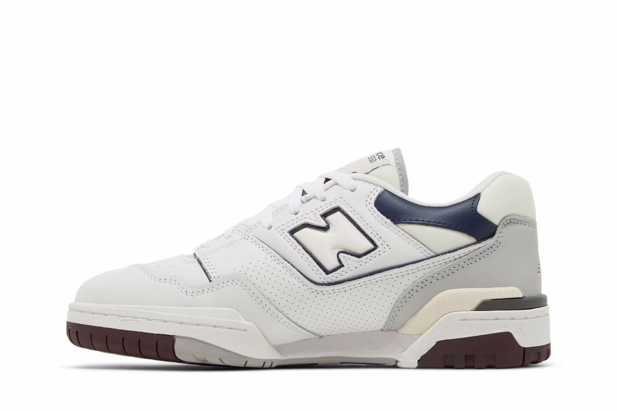 New Balance 550 'White Indigo Burgundy' BB550PWB