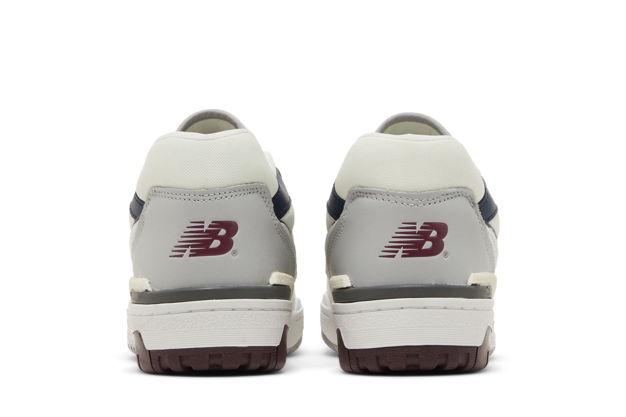 Sizing New Balance 550 白色靛蓝勃艮第配色 BB550PWB