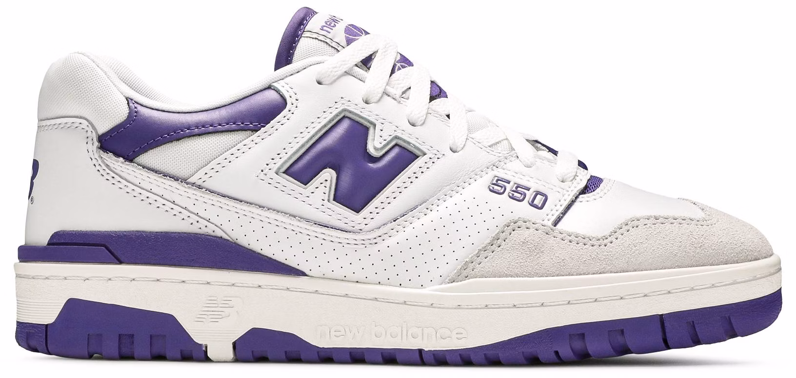 New Balance 550 White Purple BB550WR1