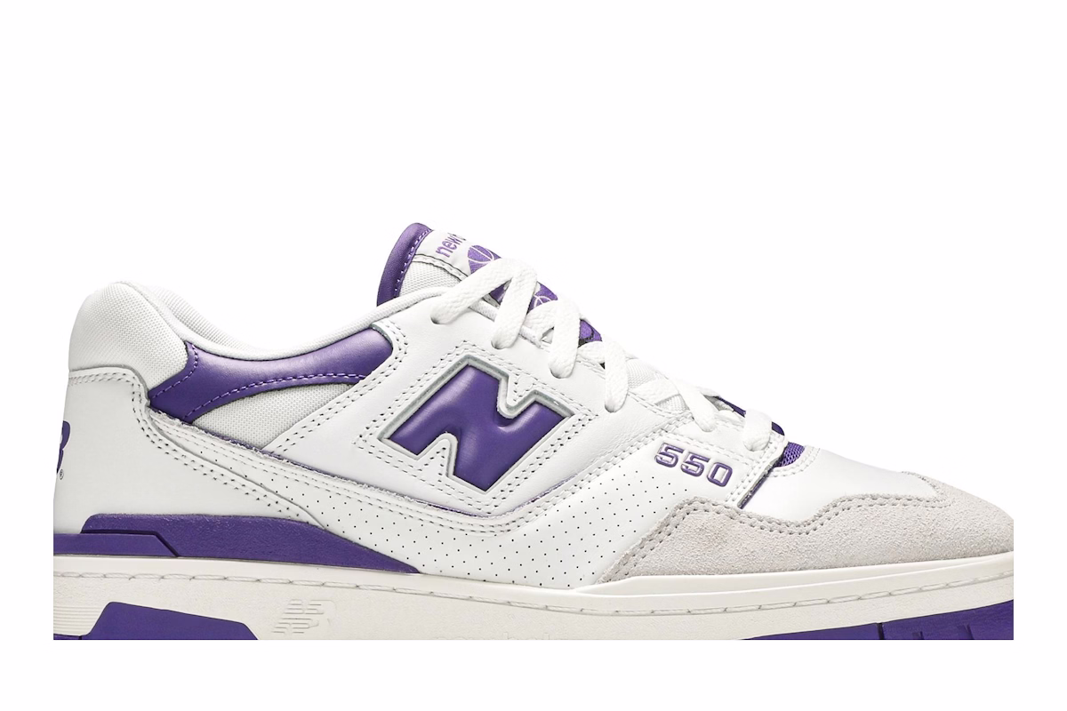 New Balance 550 'White Purple' BB550WR1