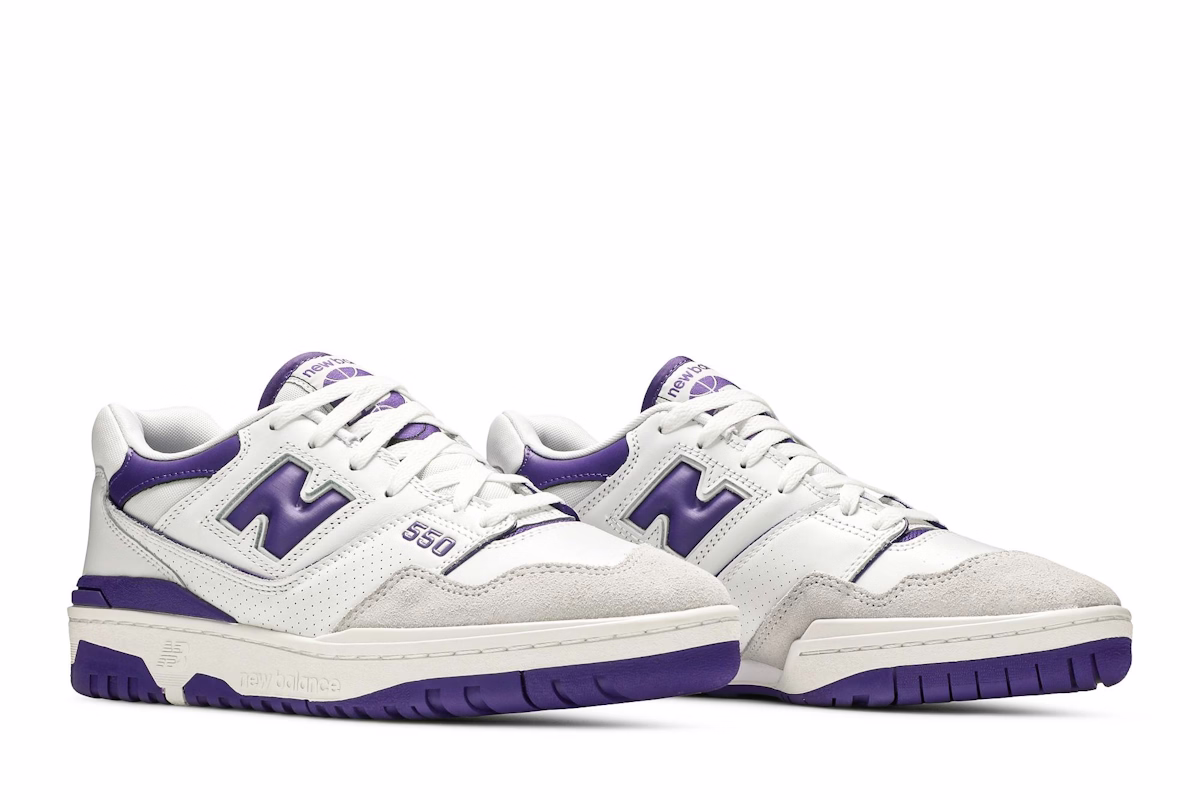 New Balance 550 'White Purple' BB550WR1