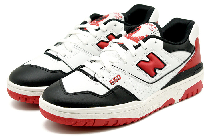 Order New Balance 550 'Putih Merah Hitam' BBB550HR1
