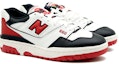 Lookbook New Balance 550 'Putih Merah Hitam' BBB550HR1