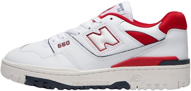 ニューバランス550 "白×赤" (JD限定) BB550JR1 Buy ニューバランス550 "白×赤" (JD限定) BB550JR1