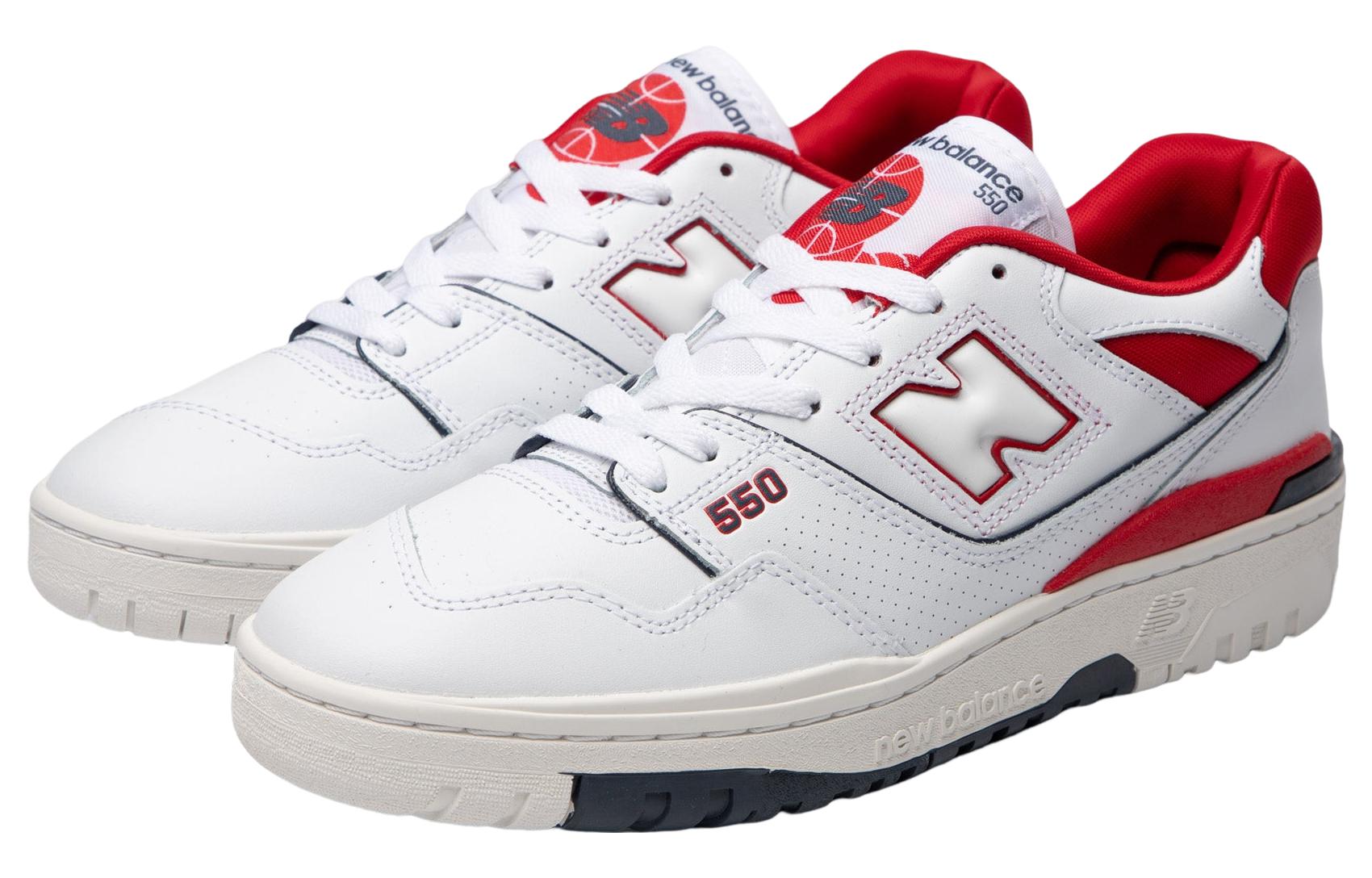 Order New Balance 550 'Blanco Team Rojo' JD Exclusivo BB550JR1