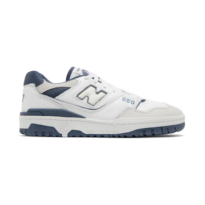 NB 550 'White Vintage Indigo'